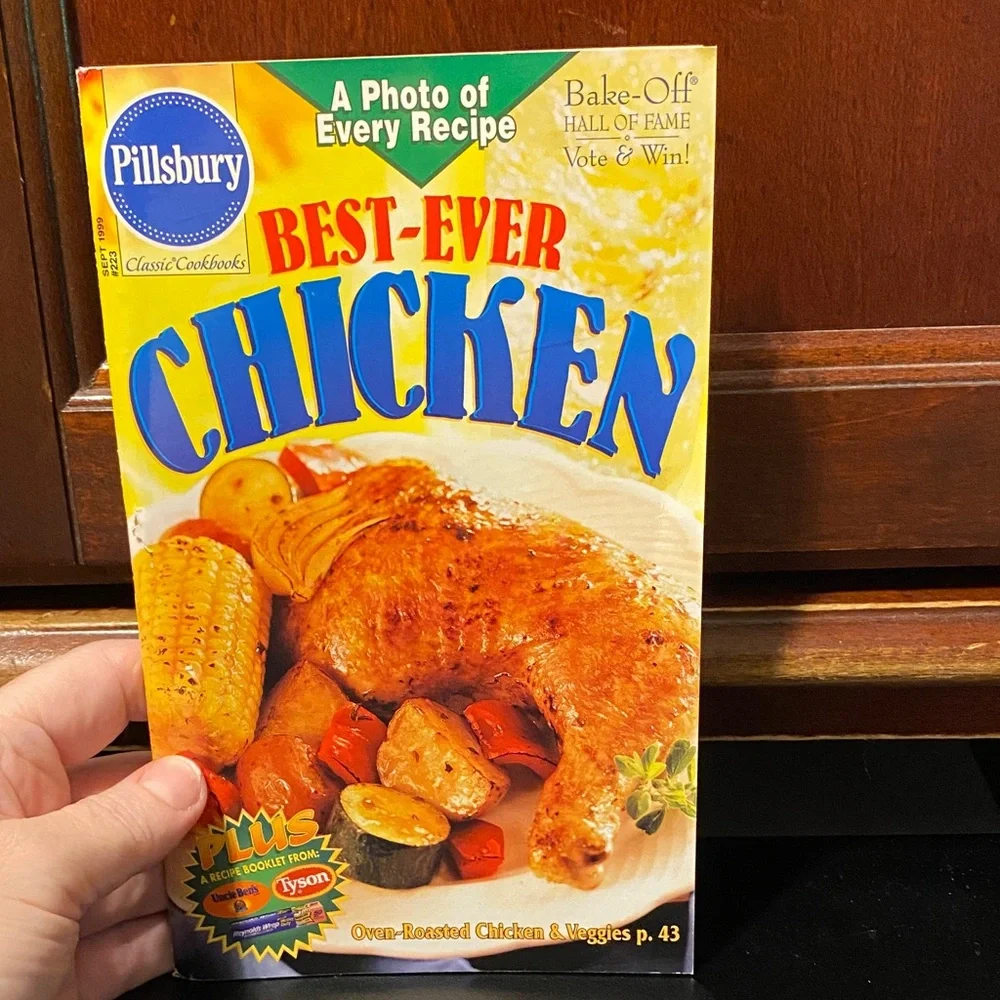 Four Pillsbury Vintage cookbook magazines
